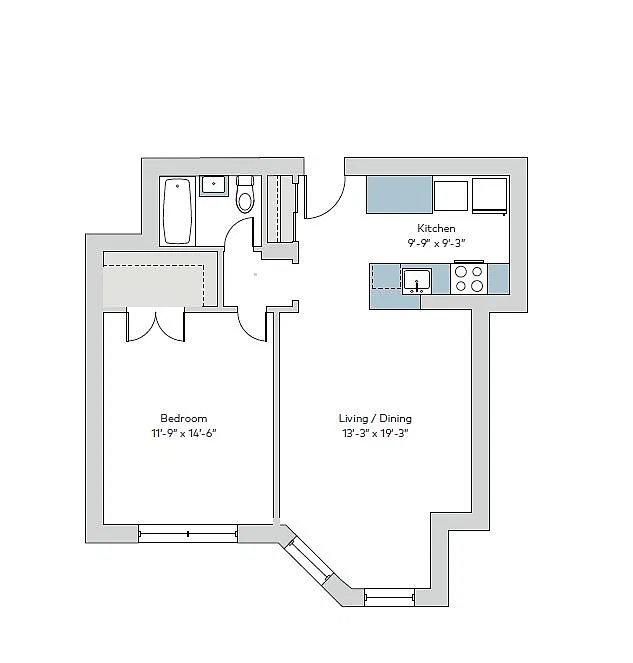 Floor plan mon-1bjZ
