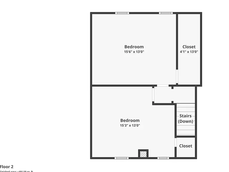 Floor plan (upstairs)
