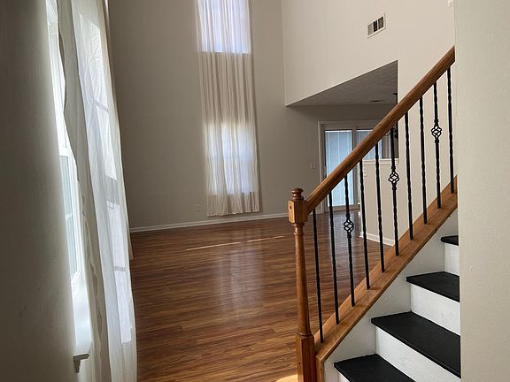 Foyer looking into living room