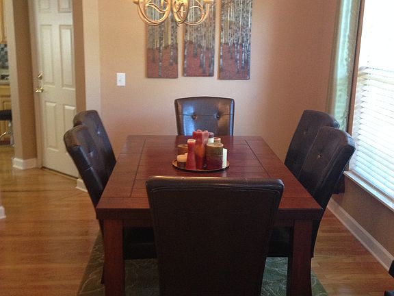 Formal dining right.