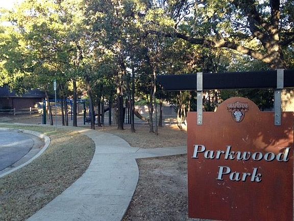 park is 1 block away
