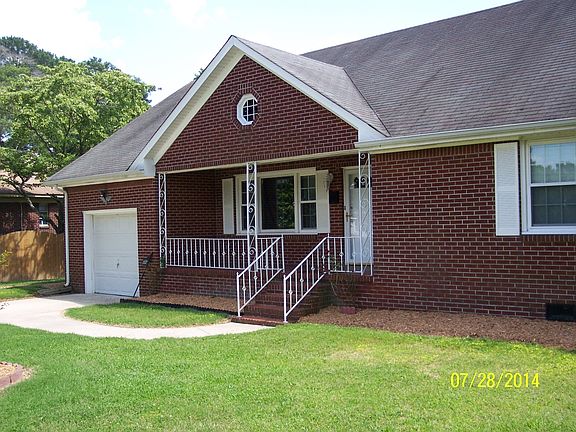 Front of house at angle