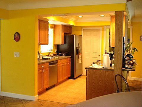 Remodeled kitchen & lighting