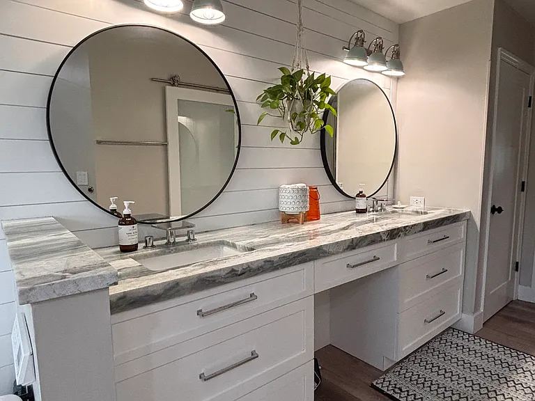His and hers sinks