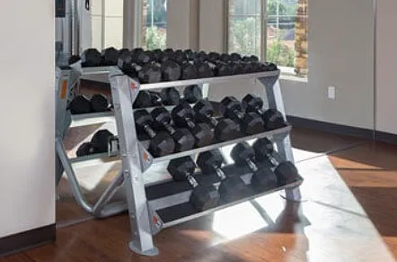 Gym in same building as unit