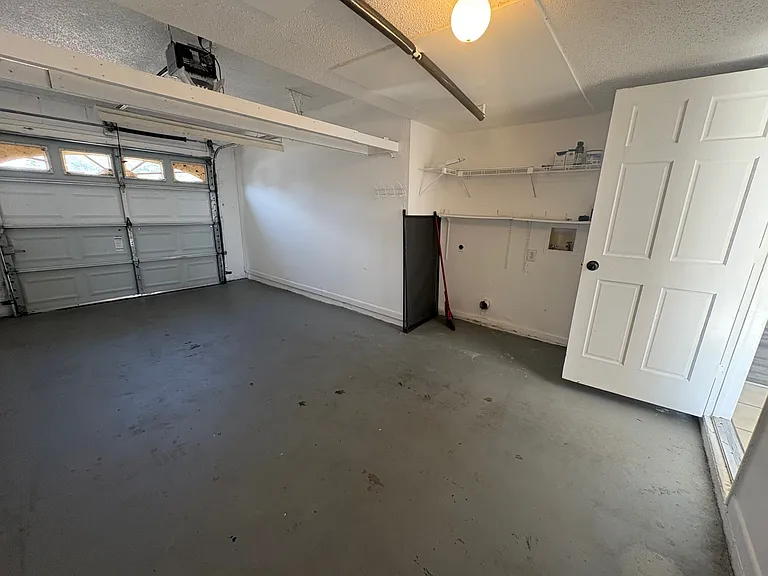 garage and laundry