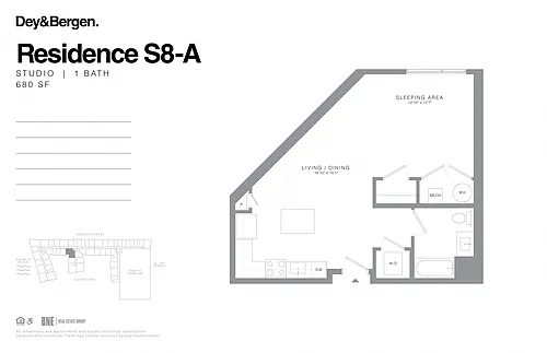 Floor plan S8-A