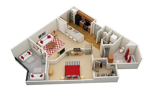 Floor plan Sevilla