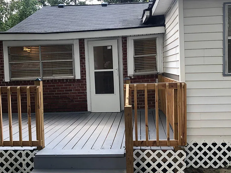 Back deck