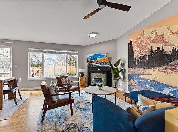 Bright living room