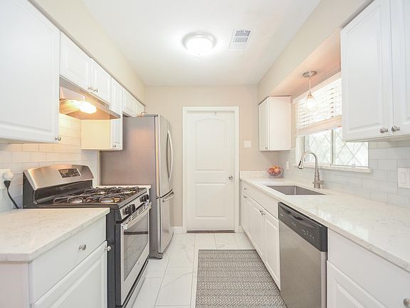 Updated kitchen with Stainless Steel appliances.