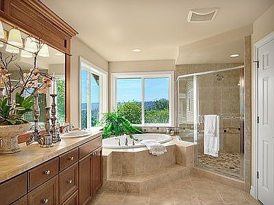 Lavish Master Bath