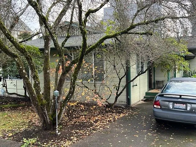 parking in front of unit