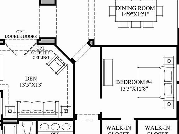 Optional Bedroom ILO Bonus Room