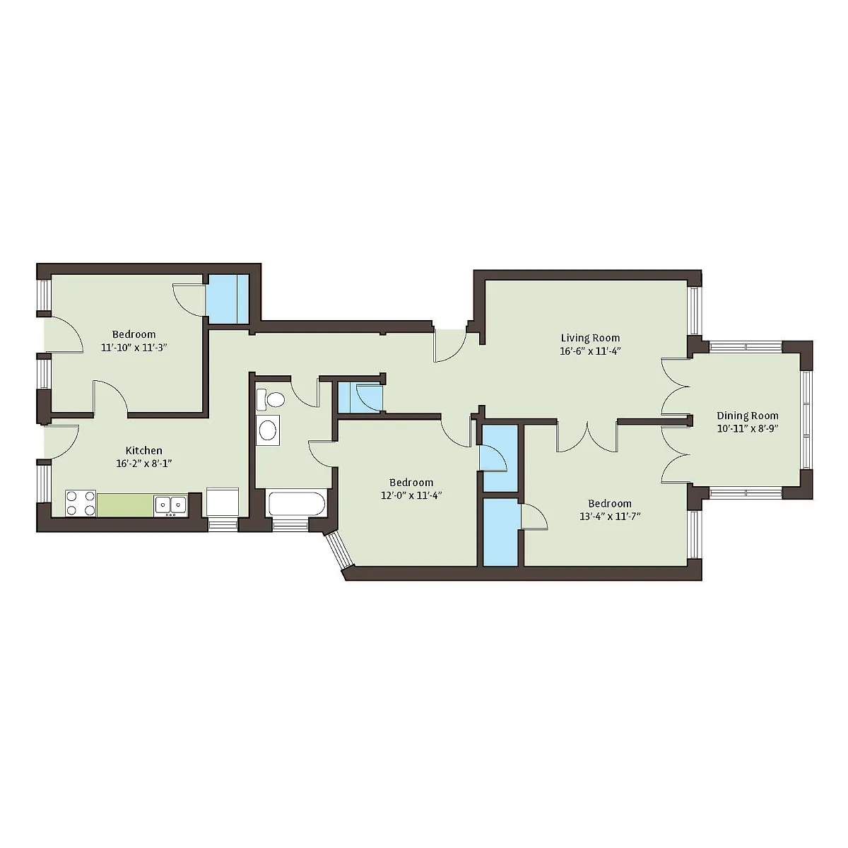 Floor plan 5300-3bB