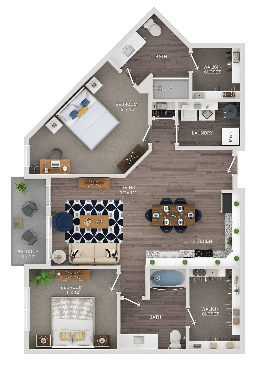 Floor plan B4