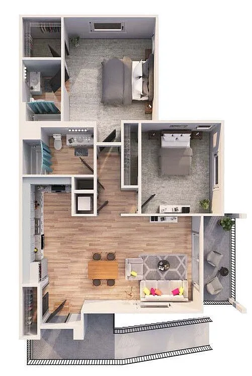 Floor plan The Pinot Gris
