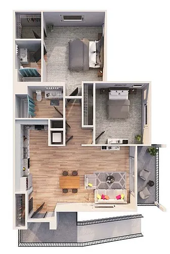 Floor plan The Pinot Gris