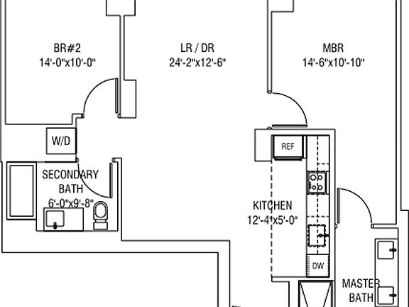 2nd image of 540 W 49th St APT 603N