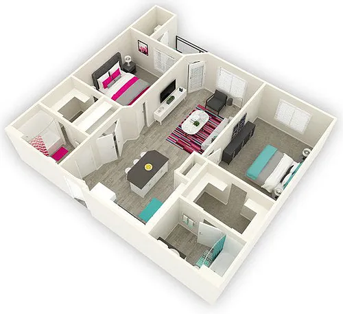 Floor plan Scarlet