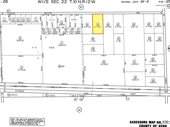 0 Lone Butte Rd, Mojave, CA 93501