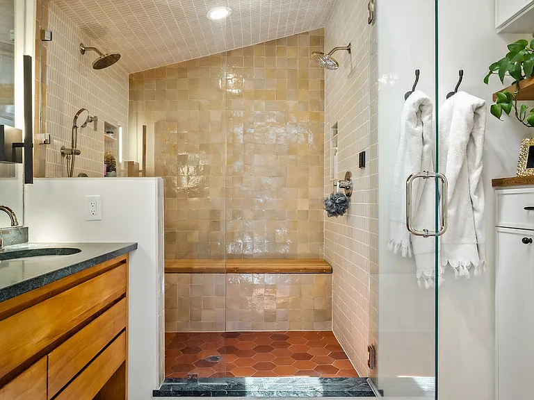 Alternate view of primary bathroom