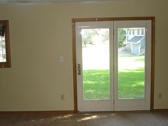 Family room walking out to the green