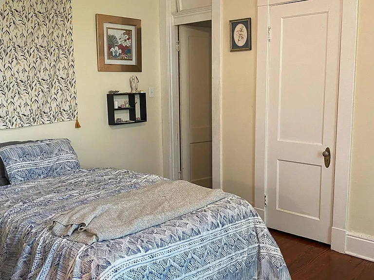 Back bedroom. (1 of 3 bedrooms.) This bedroom has a walk in closet and separate bath