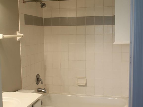 Bathtub/shower. Can be accessed from living room or bedroom