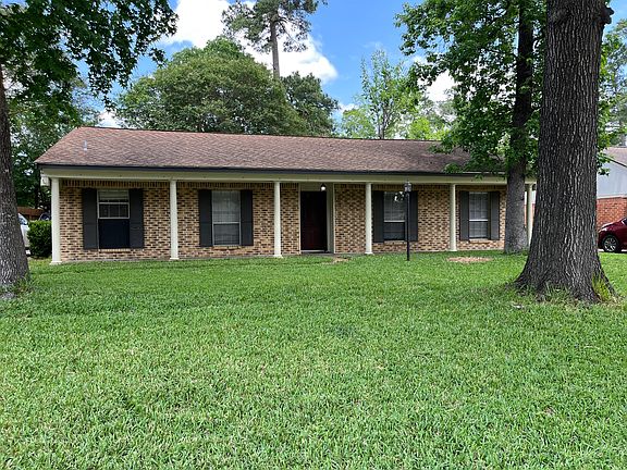 Front center of house