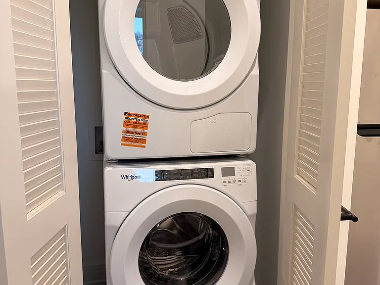 In unit washer / dryer