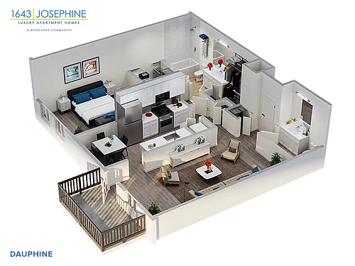 Floor plan Dauphine