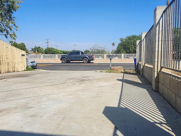 Front driveway