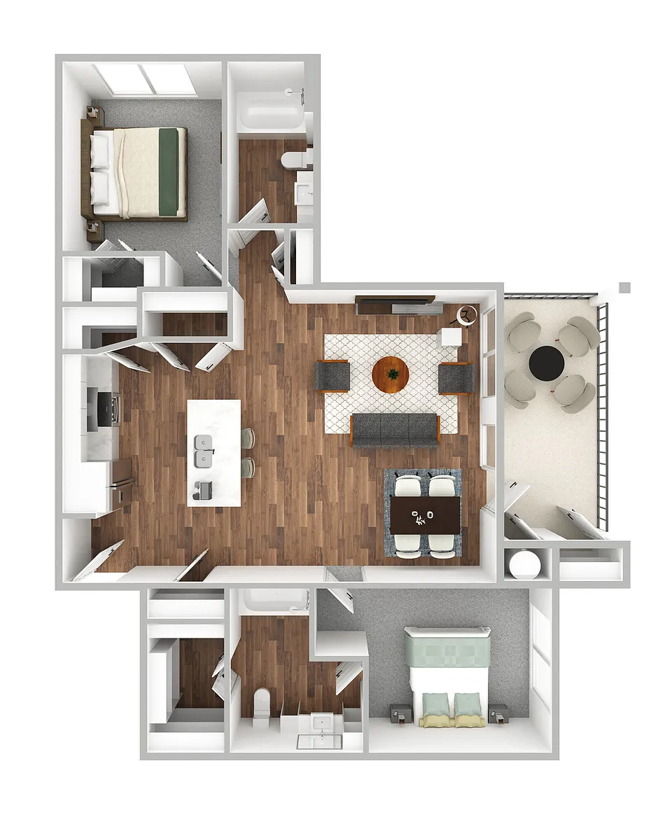 Floor plan B4