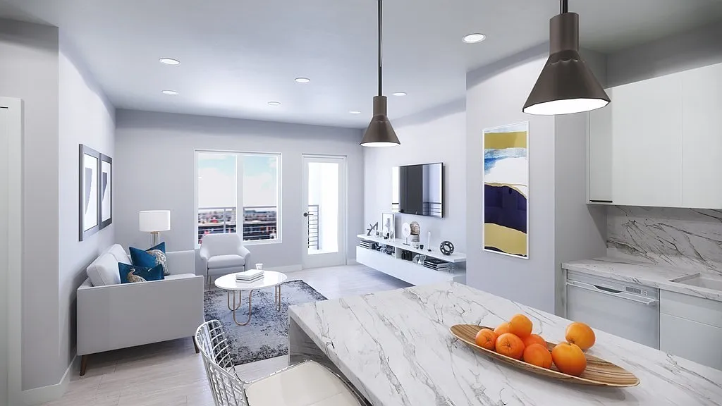 2 bed, 910 sqft, $3,900 — Photo 2