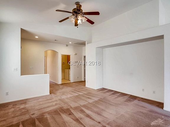 Great room with media niche