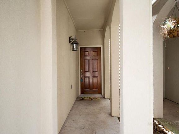 Front entry.