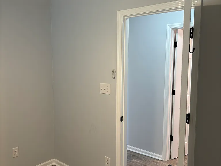 Office space looking into hall