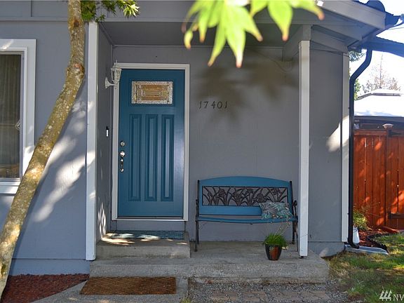 Fresh exterior paint.