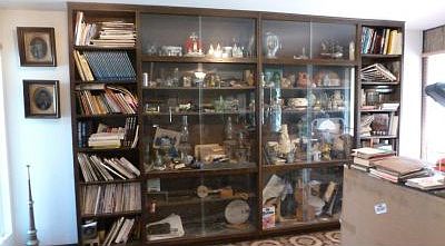 Built in display case