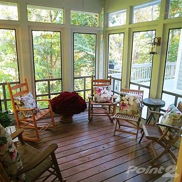 Screened porch