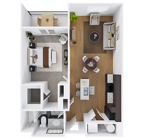 Floor plan A01C