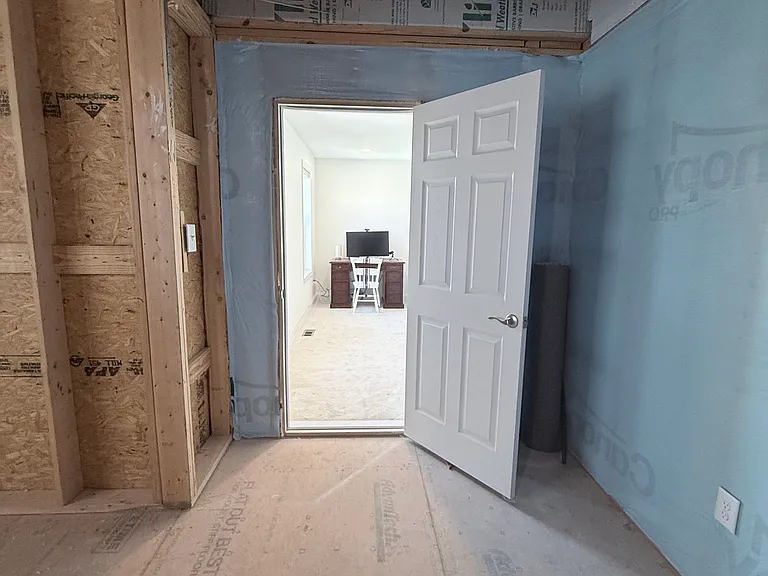 Another view of unfinished 5th bedroom / storage
