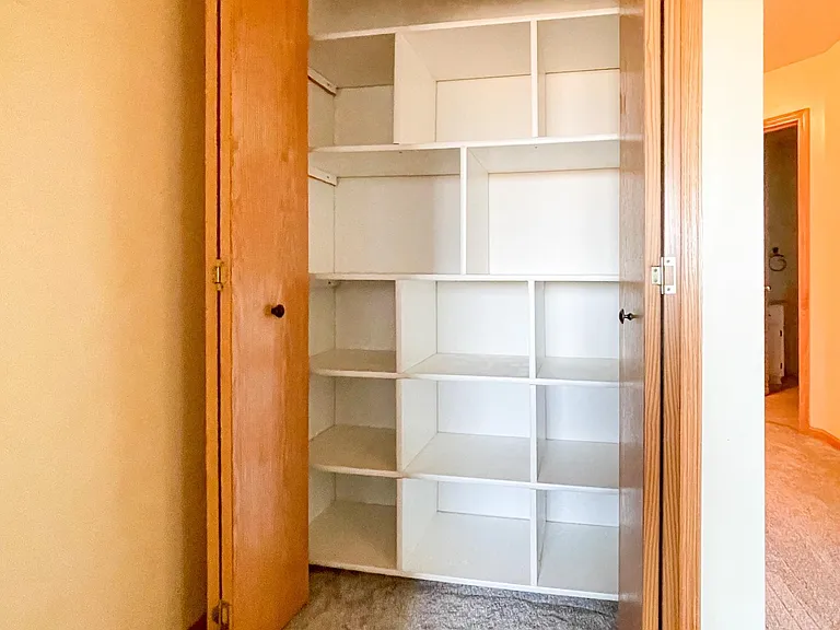 Linen Closet At the Hallway