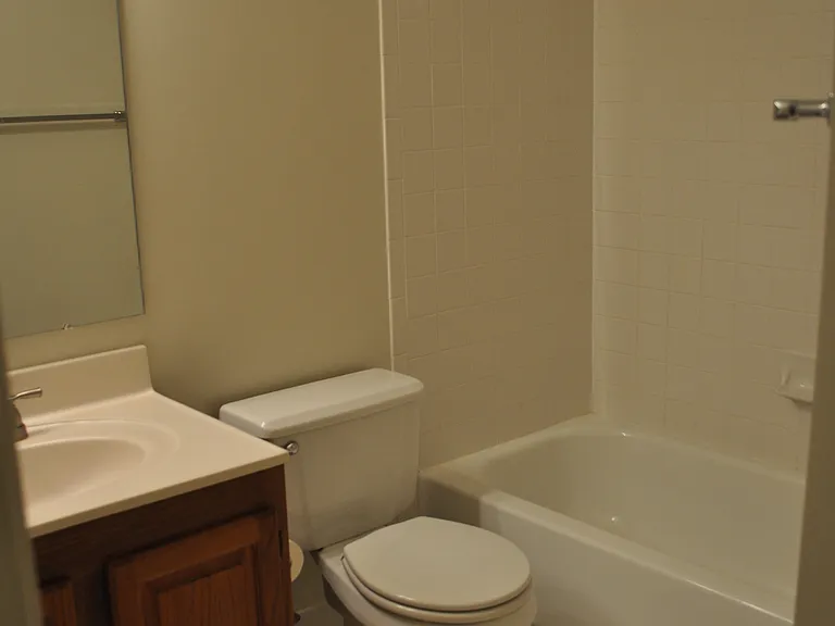 Full bathroom in basement
