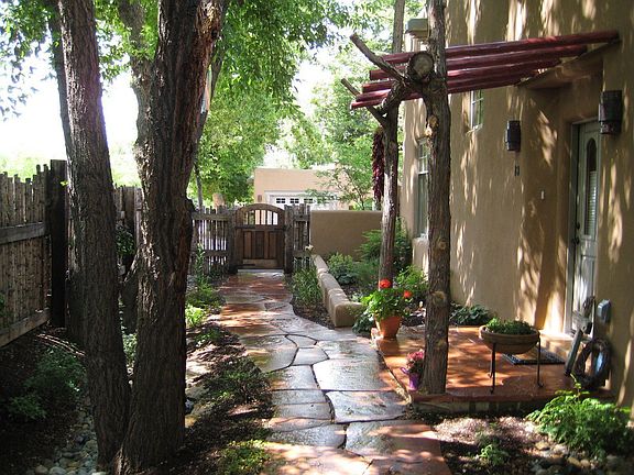 Private Front Door Entry 