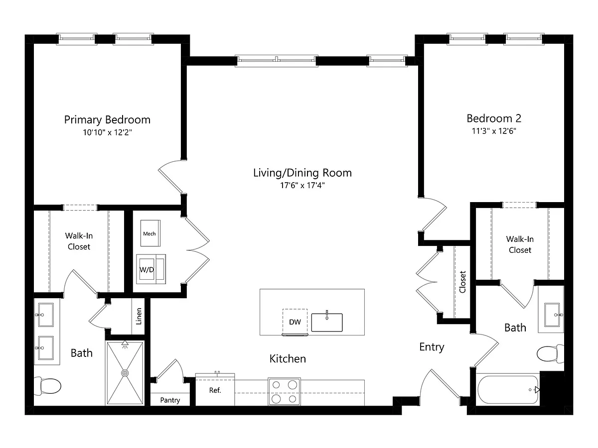 Floor plan 02E