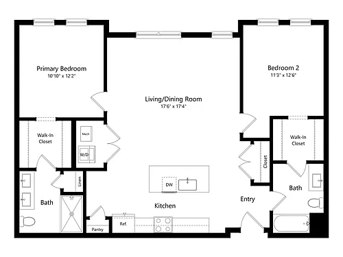 Floor plan 02E