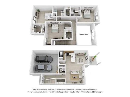 Floor plan Polaris Townhome