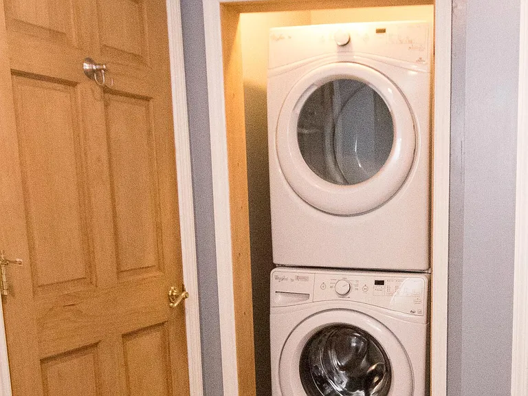 New Full Size Stacking Front Loading Washer and Dryer